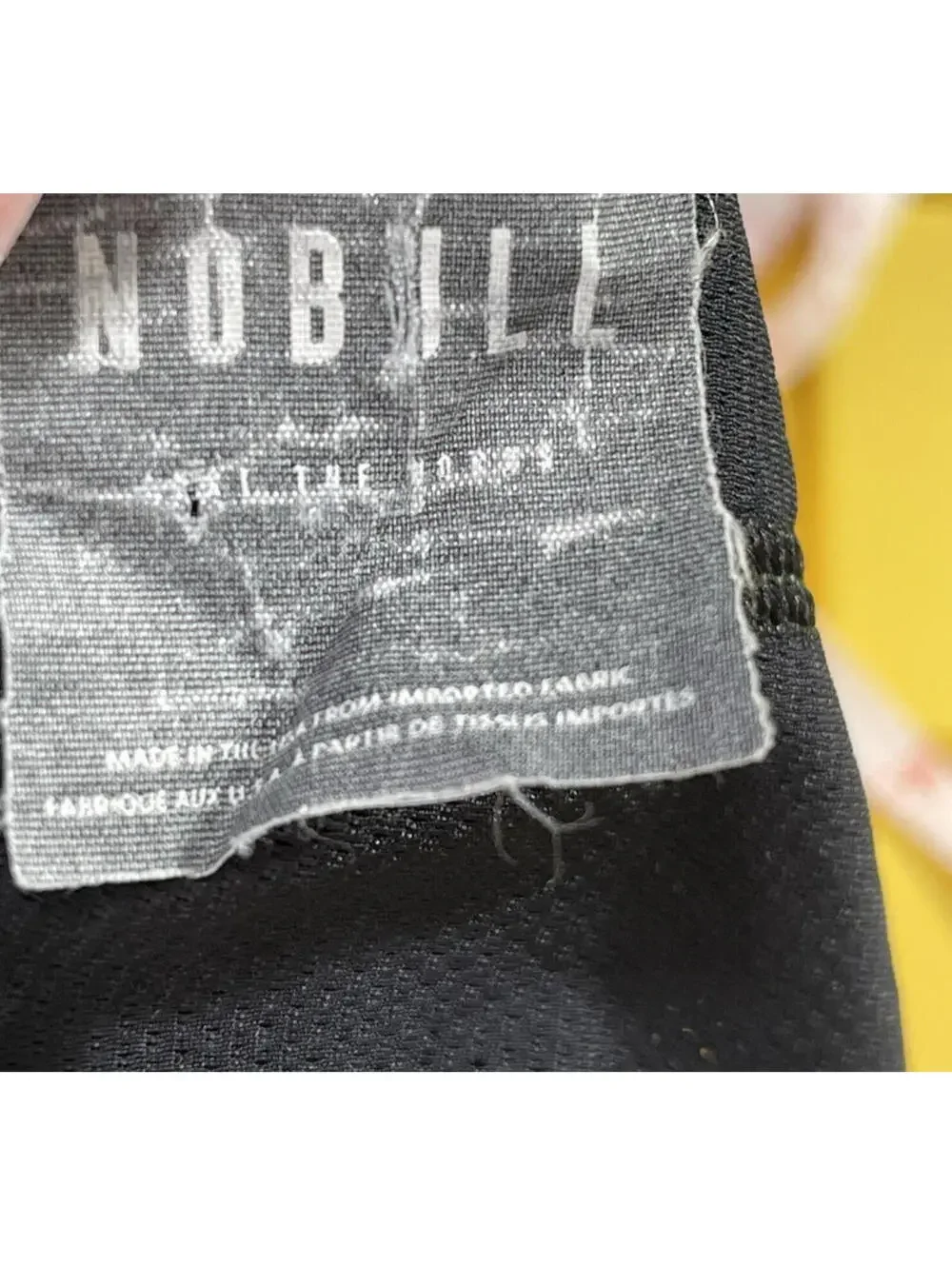 NOBULL Men's L Stretch Woven Gym Shorts Gray Zip Back Pocket Athletic Training